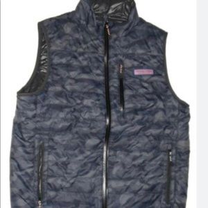 Vineyard Vines Camo Mountain Weekend Performance Vest- Men’s Large